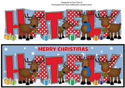 Rudolf and friends HATELY large dl