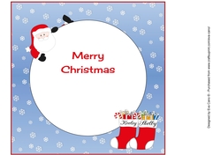 Insert for 8x8 Christmas Names KEELEY & SHELBY