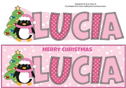 Eddie the Penguin LUCIA large dl