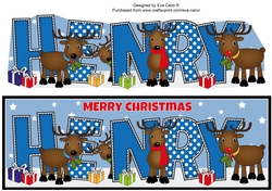 Rudolf & friends HENRY large dl