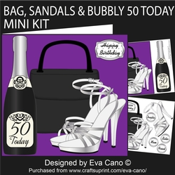 Bag, sandals & bubbly 50 today