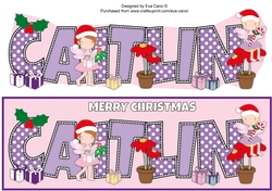 Christmas Fairies CAITLIN large dl