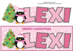 Eddie the Penguin LEXI large dl