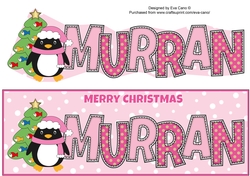 Eddie the Penguin MURRAN large dl