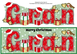 Christmas GRAN large dl