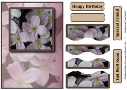 Clematis Flower Arrangement