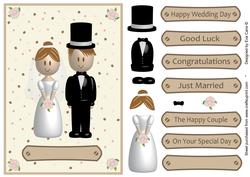 Bride and Groom Wedding Day