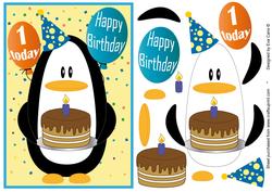 1 Today Birthday Penguin