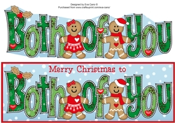 Gingerbread Couple BOTH OF YOU large dl