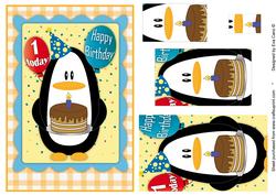 1 Today Birthday Penguin Pyramid