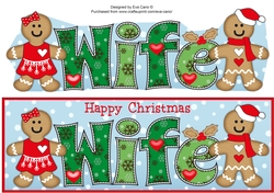 Gingerbread Couple WIFE large dl