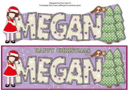 Christmas Girl MEGAN large dl