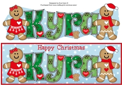 Gingerbread Couple KYRA large dl