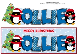 Eddie the Penguin OLLIE large dl