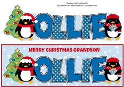 Eddie the Penguin OLLIE Grandson large dl