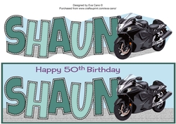 Motorbike SHAUN 50th large dl