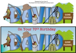 Fishing DAVID 70th large dl