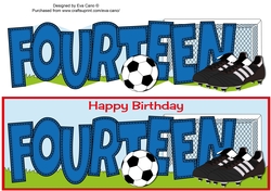 Football Boots & Football FOURTEEN large dl