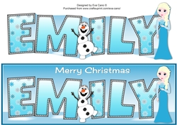 Christmas Snow Princess EMILY large dl