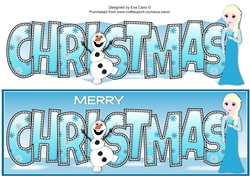 Christmas Snow Princess CHRISTMAS large dl