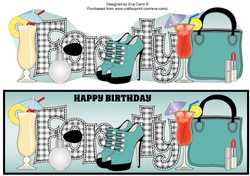 Special Birthday FORTY large dl