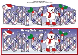 Monty Polar Bear Skiing BOTH OF YOU large dl