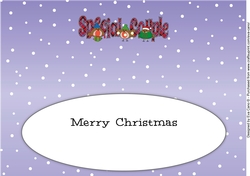 More Christmas Robins SPECIAL COUPLE large dl 2 insert