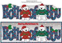Monty & Luna Polar Bears BOTH OF YOU large dl