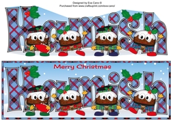 Crazy Scottish Christmas Puddings HAMISH large dl