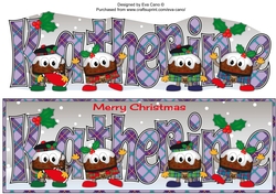 Crazy Scottish Christmas Puddings KATHERINE large dl
