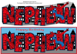 Spiderman NEPHEW large dl 2