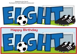 Football Boots & Football EIGHT large dl
