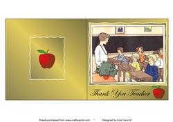 Vintage Thank You Teacher 1