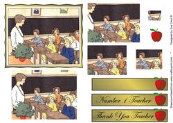 Vintage Thank You Teacher 2