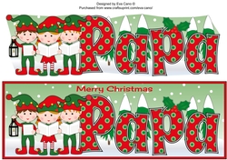 Elves Carol singers PAPA large dl