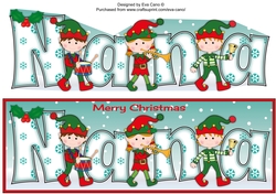 Christmas musical elves NANA large dl 2