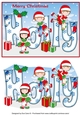 Christmas Fairies with Christmas Stockings HOLLY a5