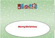 Christmas Robins with letters to Santa KATIE large dl insert