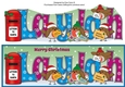 Christmas Robins with letters to Santa LAYLAH large dl