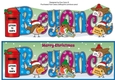 Christmas Robins with letters to Santa BEYONCE large dl