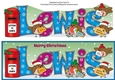 Christmas Robins with letters to Santa LEWIS large dl