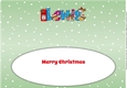 Christmas Robins with letters to Santa LEWIS large dl insert