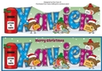 Christmas Robins with letters to Santa XAVIER large dl