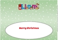 Christmas Robins with letters to Santa LIAM large dl insert