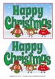 More Christmas Robins CHRISTMAS 5x7