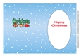 More Christmas Robins CHRISTMAS 5x7 portrait insert