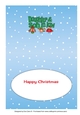 More Christmas Robins DAUGHTER & SON IN LAW 5x7 insert