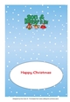 More Christmas Robins SON & DAUGHTER IN LAW 5x7 insert