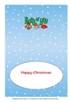 More Christmas Robins BOTH OF YOU 5x7 insert
