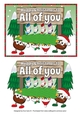 Crazy Christmas Puddings taking the Christmas tree home & sign ALL OF YOU 5x7